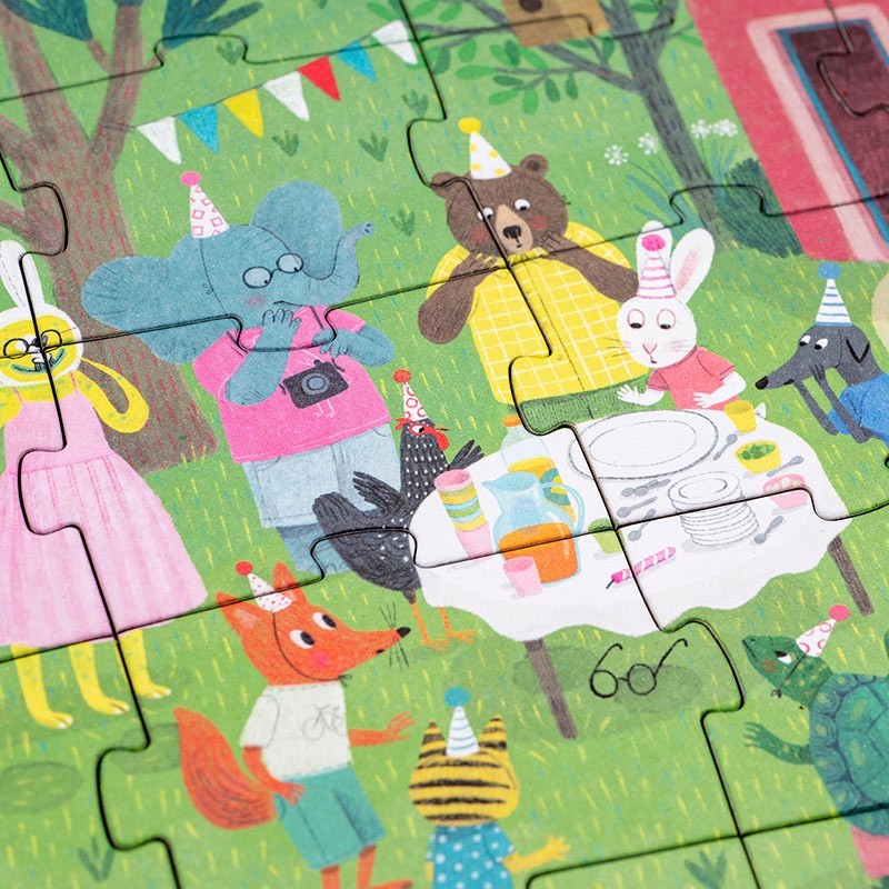 puzzle y juego de pistas